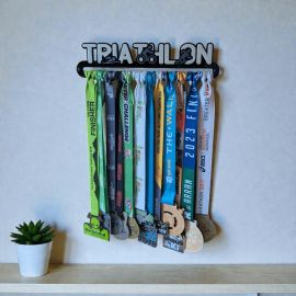 Triathlon Medal Hanger