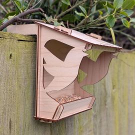 Build Your Own Fence Hung Bird Feeder Kit