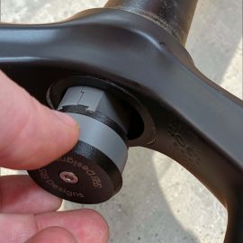 Bike Steerer Airtag/Mototag Holder