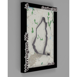 Custom 3D Route Map